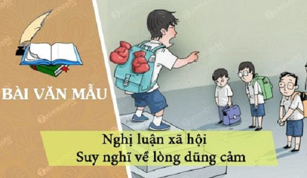 Bài văn nghị luận xã hội về lòng dũng cảm số 8