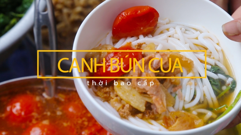 Canh bún cua