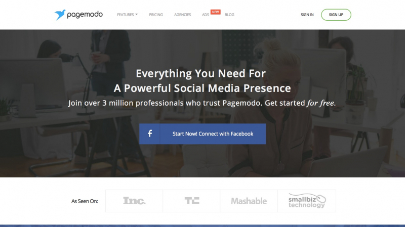 Pagemodo – Quản lý về nội dung