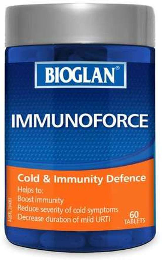 Viên Uống Tăng Cường Miễn Dịch & Giảm Cảm Lạnh Bioglan Immunoforce