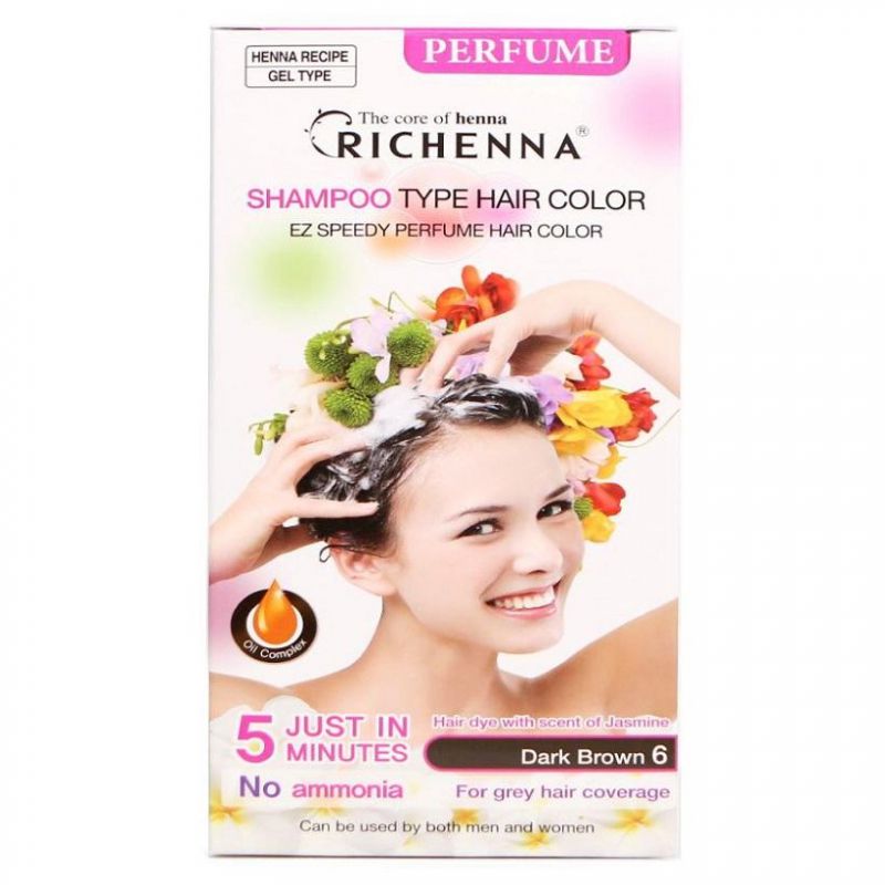 Dầu gội nhuộm tóc Richenna