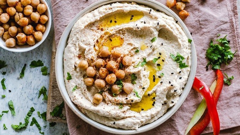 Hummus có thể dẫn đến béo phì