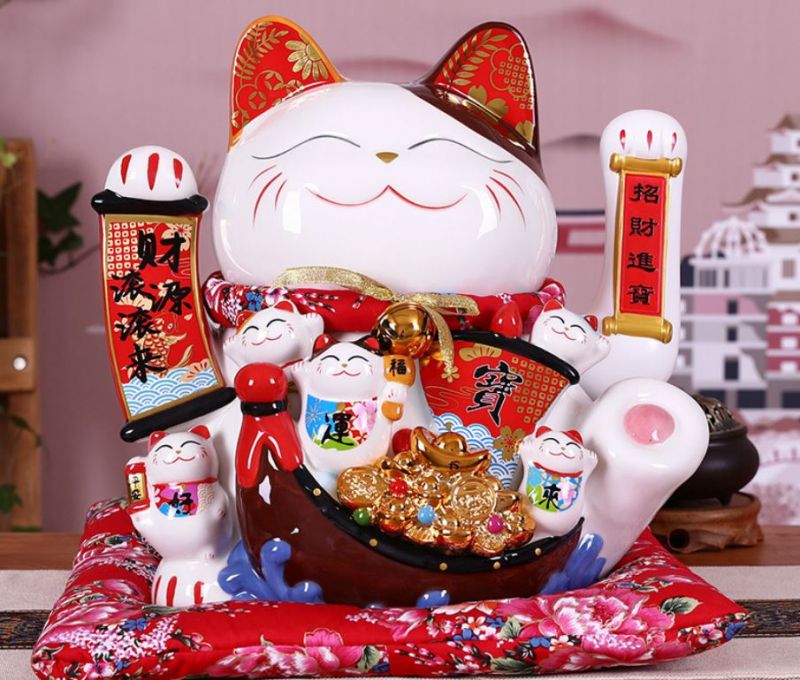 Mèo thần tài Maneki Neko - Lucky shop