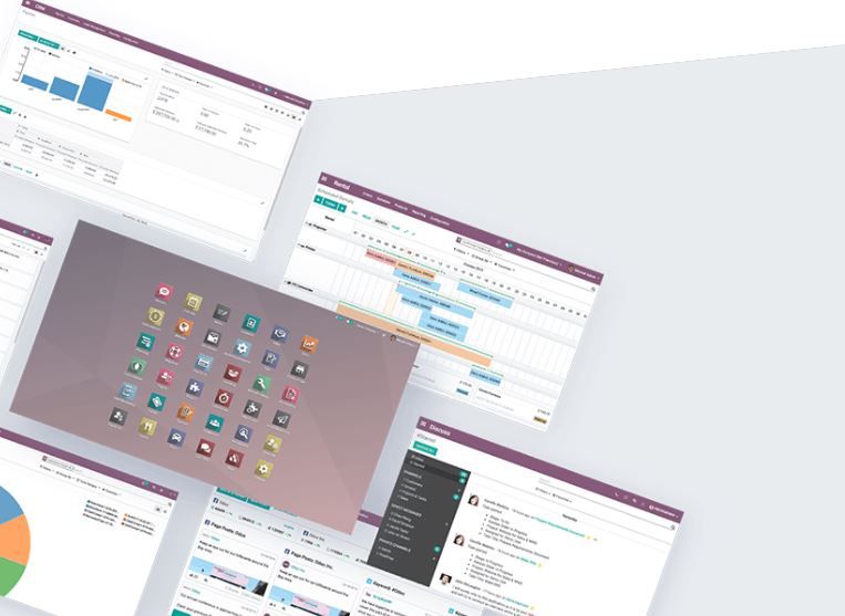 Phần mềm quản trị công ty Odoo