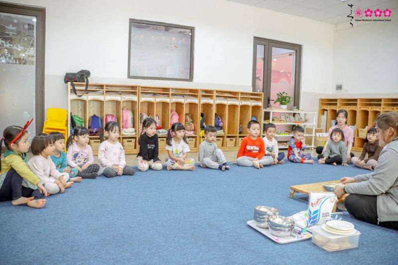 Trường mầm non quốc tế Sakura Montessori - Thụy Khuê, Tây Hồ