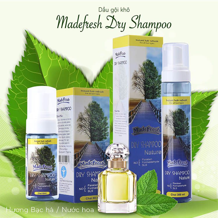 Dầu Gội Khô MadeFresh Dry Shampoo