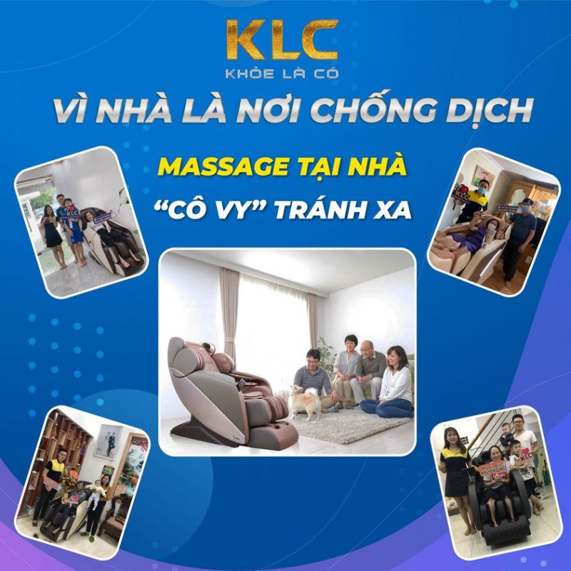 Ghế Massage Chính Hãng KLC Hạ Long