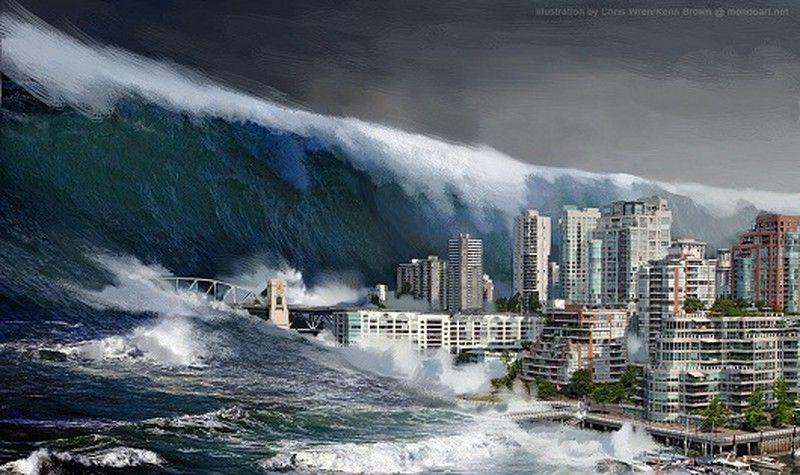 Những cơn sóng thần khổng lồ sẽ xuất hiện