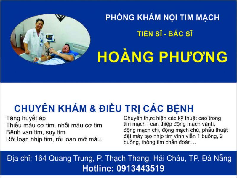 Phòng khám chuyên khoa tim mạch - TSBS Hoàng Phương