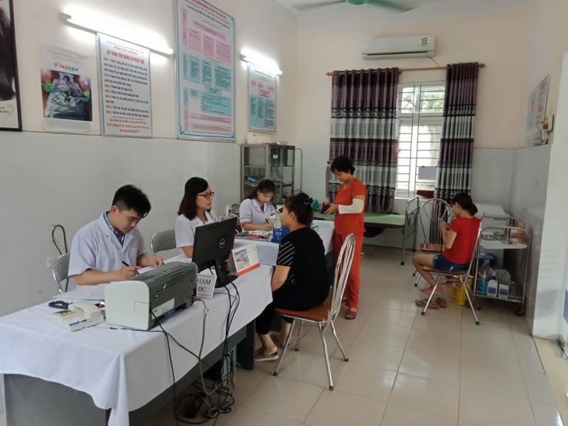 Phòng tiêm vacxin Trung tâm y tế TP Vinh