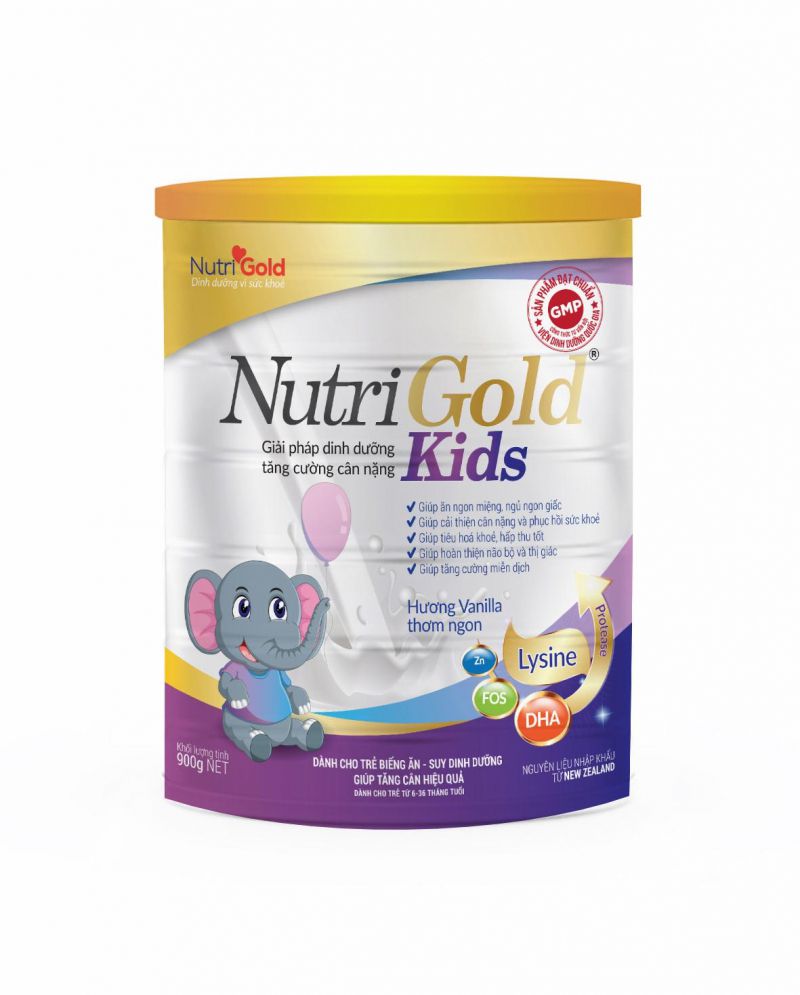 Sữa bột NutriGold Kids (cho trẻ 6-36 tháng tuổi)