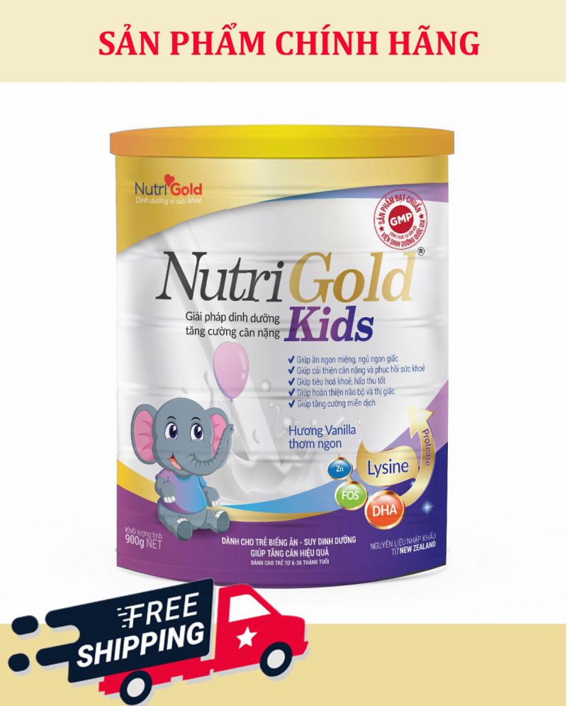 Sữa bột NutriGold Kids (cho trẻ 6-36 tháng tuổi)