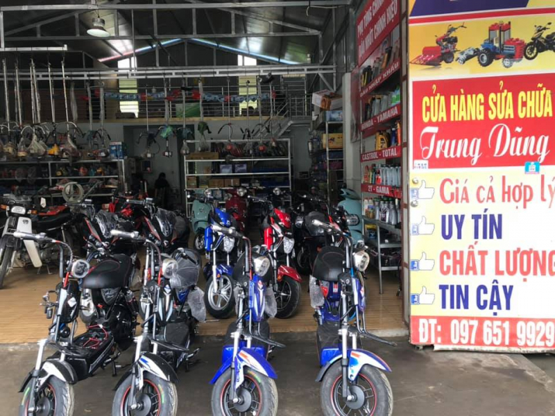 Cửa hàng xe máy - xe điện Trung Dũng
