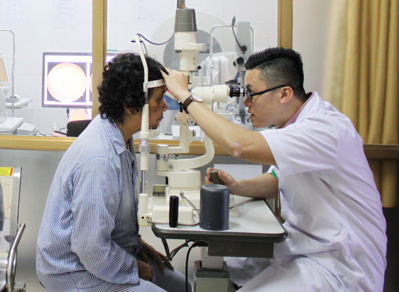 Khoa mắt bệnh viện đa khoa tỉnh Quảng Ninh