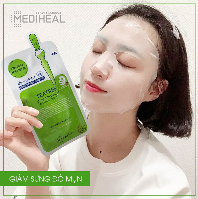 Mặt nạ Mediheal trị mụn Tea Tree Care Solution