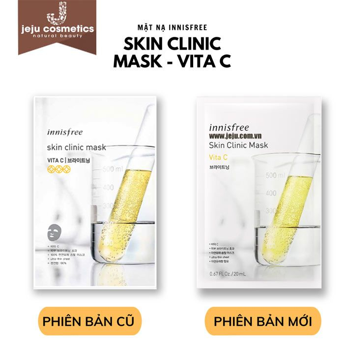 Mặt nạ Vitamin C innisfree Skin Clinic Mask