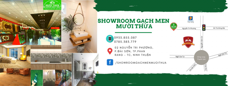 Showroom gạch men Mười Thừa