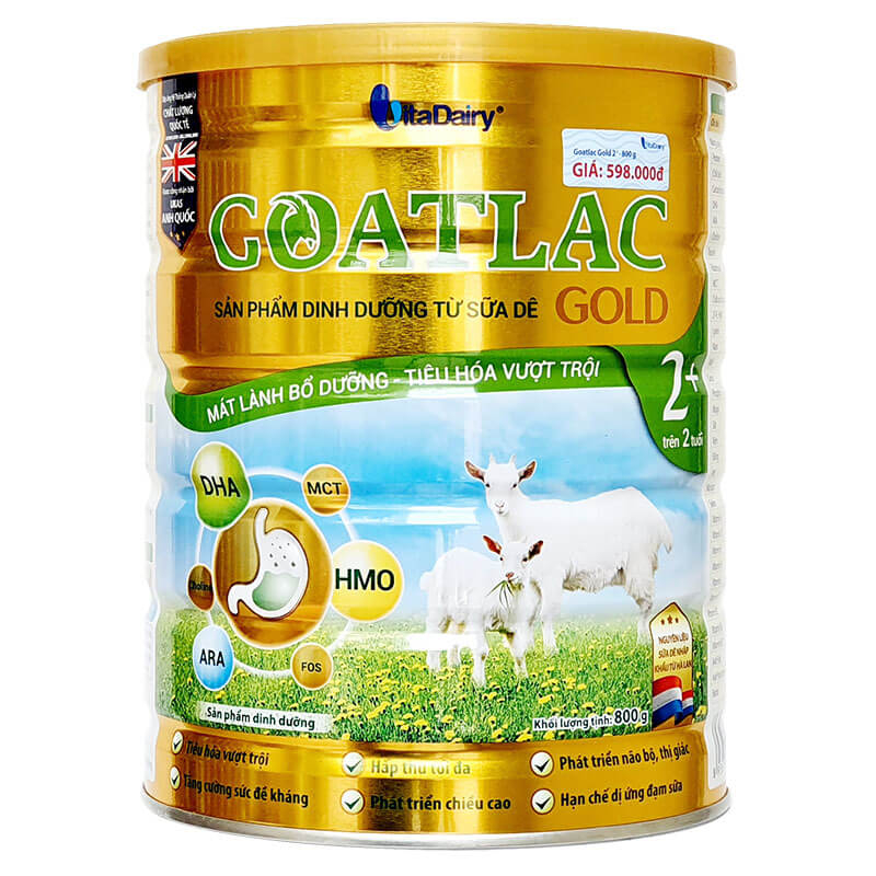 Sữa Dê GOATLAC Gold BA (trẻ biếng ăn 1-10 tuổi)