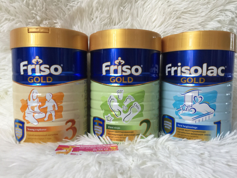 Sữa Frisolac của Nga