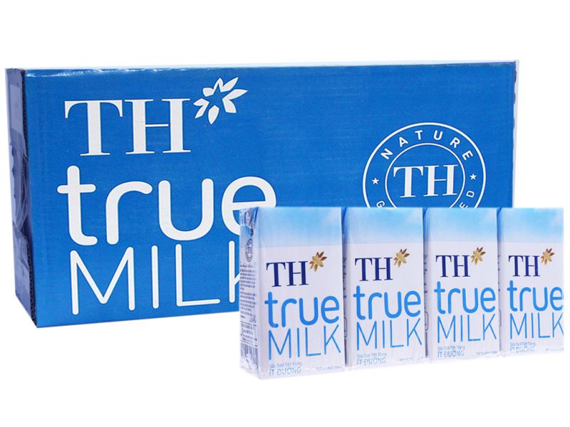 Sữa TH True Milk ít đường