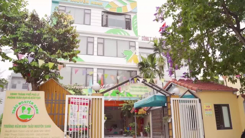 Trường mầm non Montessori Thảo Nguyên Xanh