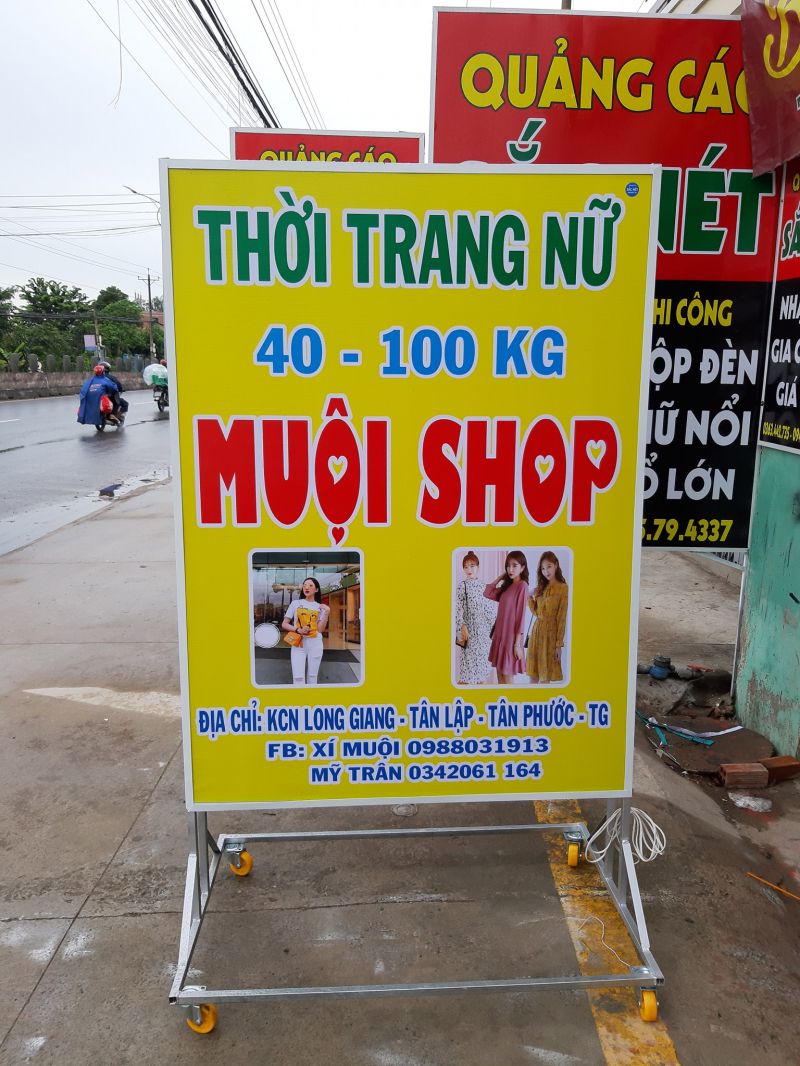 Bảng Hiệu Quảng Cáo Sắc Nét Tiền Giang