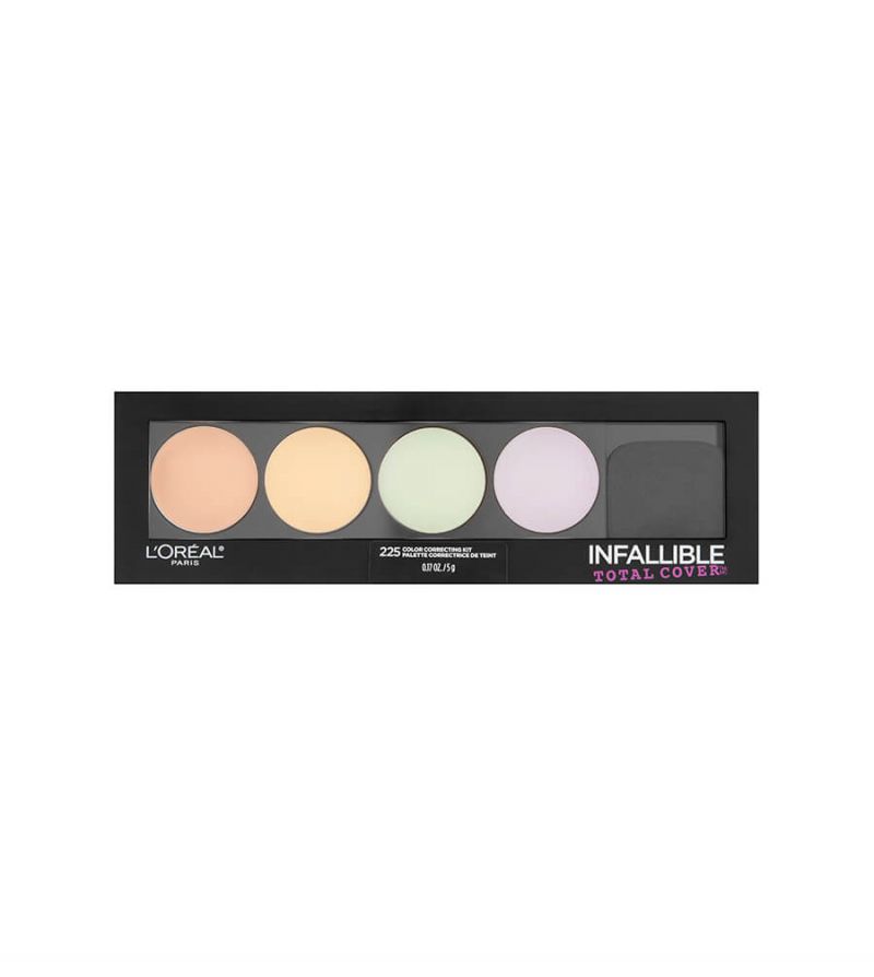 Bảng che khuyết điểm  L'Oreal Infallible Total Cover Color Correcting Kit
