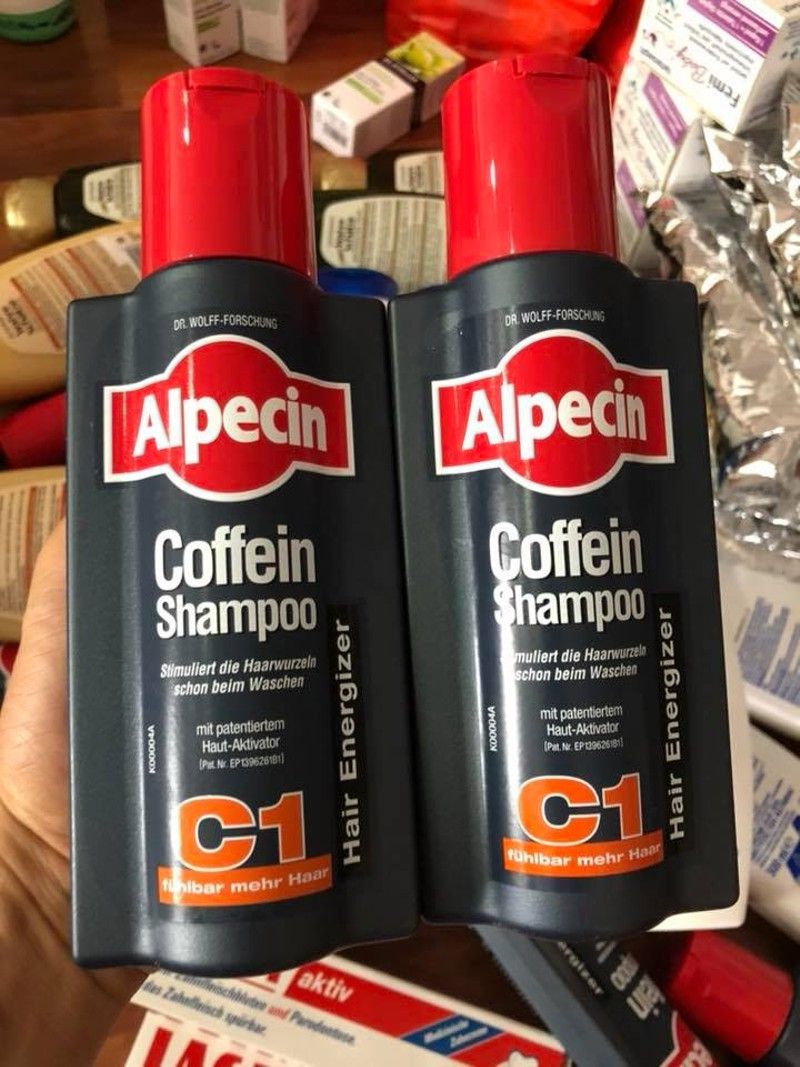 Dầu gội giúp tóc khỏe mạnh and chống rụng tóc cho nam Alpecin Caffeine C1