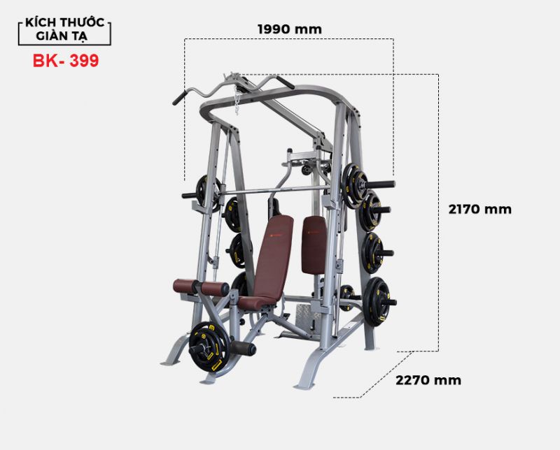Giàn tạ đa năng Kingsport BK-399 PRO