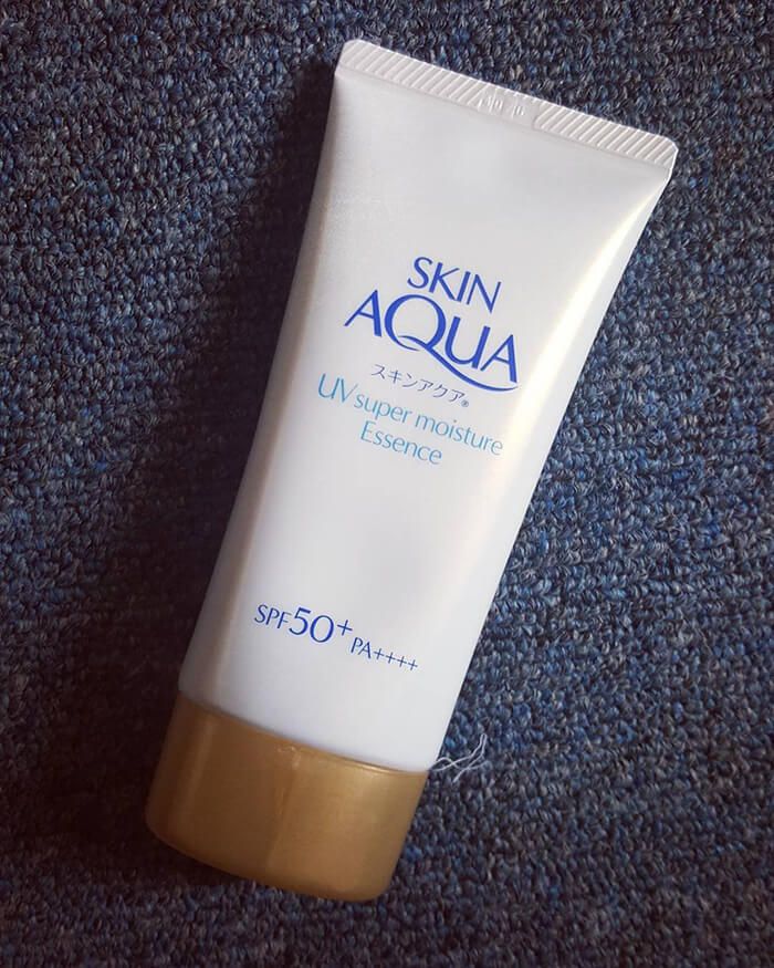 Kem Chống Nắng Skin Aqua UV Super Moisture Essense SPF 50+/PA++++ Nội Địa Nhật - skin aqua 110g