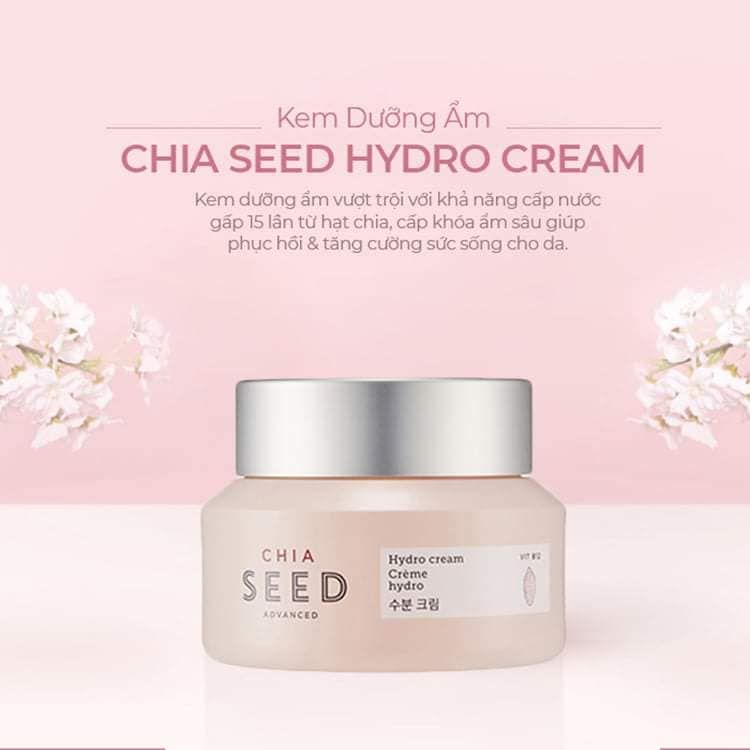 Kem Dưỡng Ẩm CHIA SEED ADVANCED HYDRO CREAM 50ml