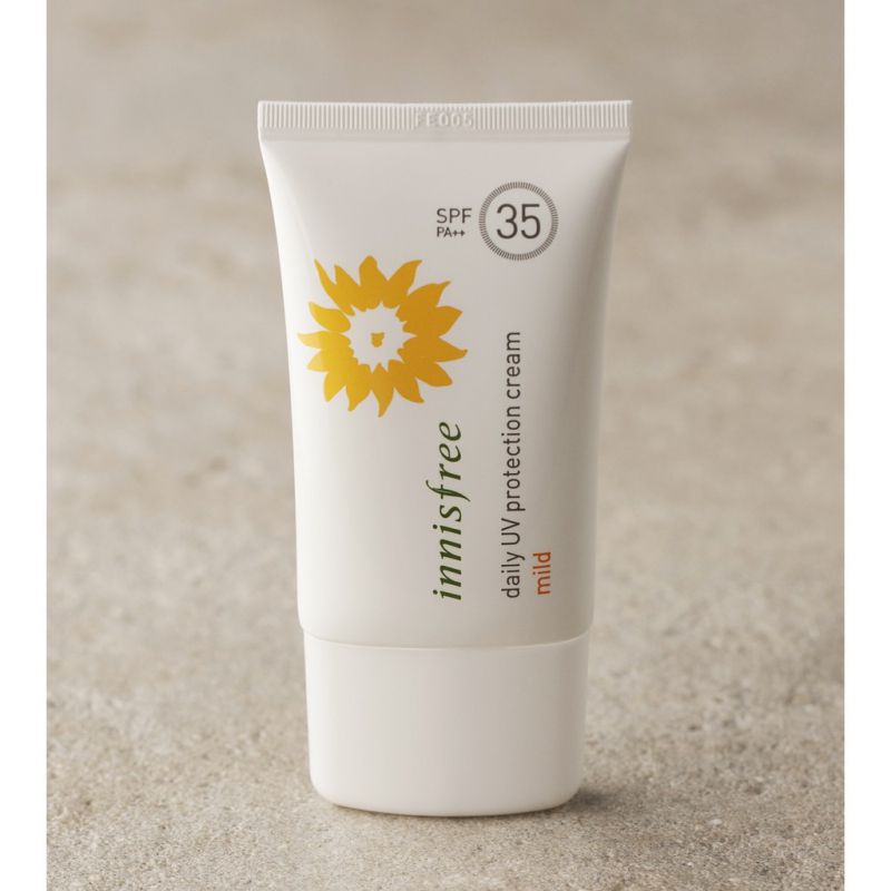 Kem chống nắng vật lý Innisfree Daily UV Protection Cream Mild SPF 35 PA+++