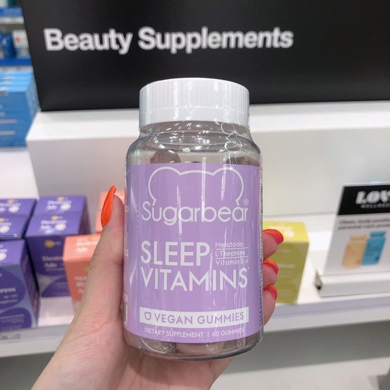 Kẹo dẻo hỗ trợ giấc ngủ SugarBear Sleep Vitamin