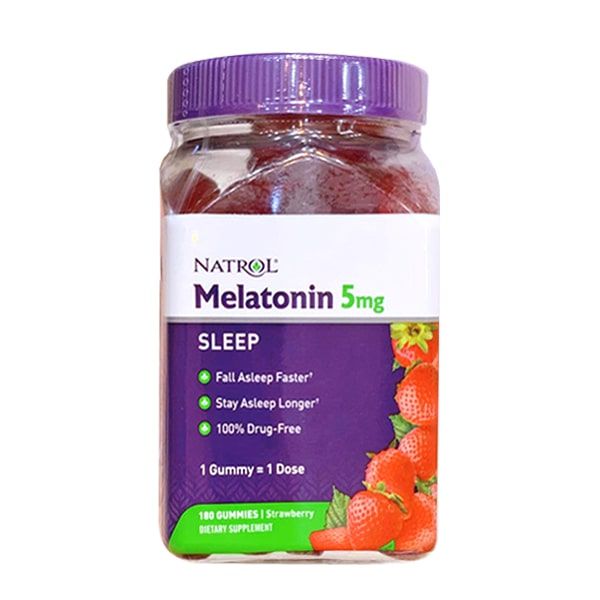 Kẹo ngủ Natrol Melatonin Sleep
