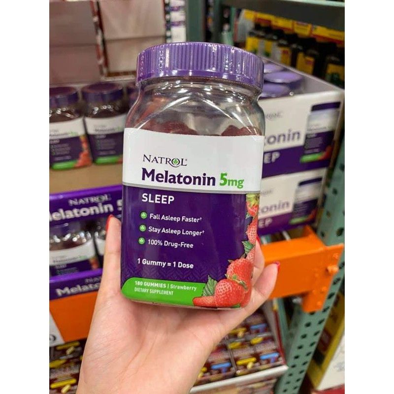 Kẹo ngủ Natrol Melatonin Sleep