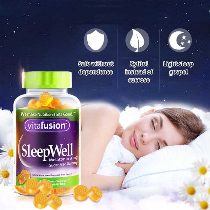 Kẹo ngủ Vitafusion Sleepwell