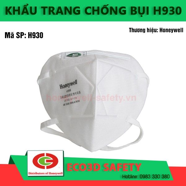 Khẩu trang chống bụi mịn Honeywell H930
