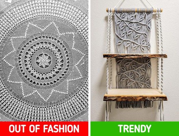 Macramé của thế kỷ trước