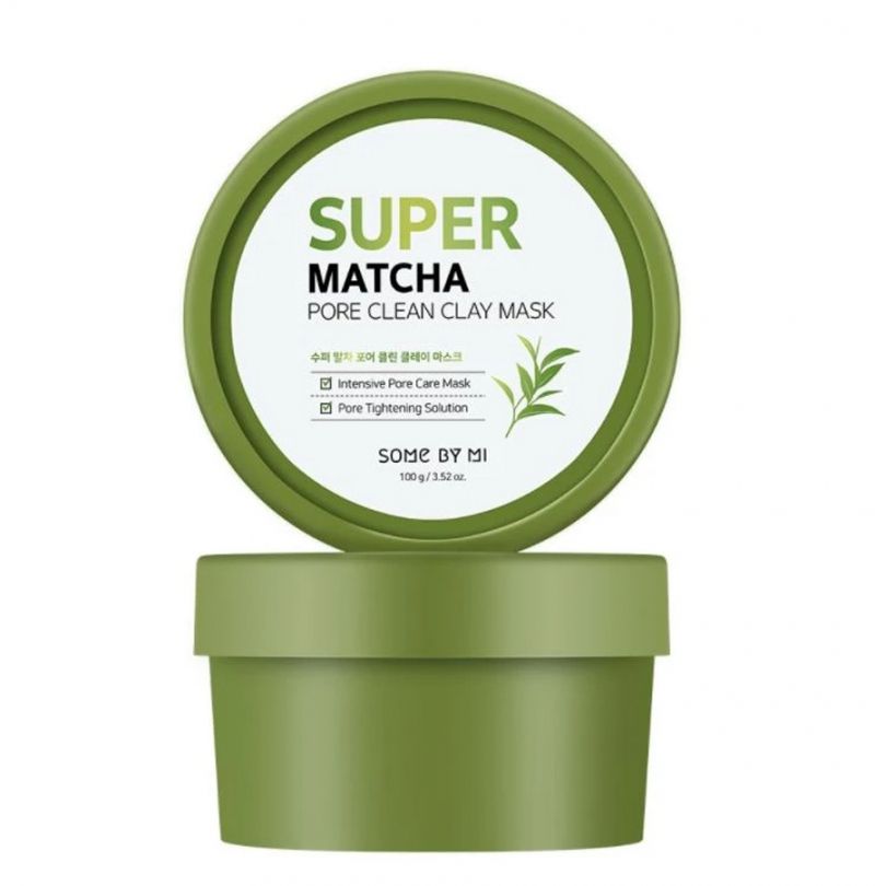 Mặt Nạ Đất Sét Some By Mi Super Matcha Pore Clean Clay Mask 100g