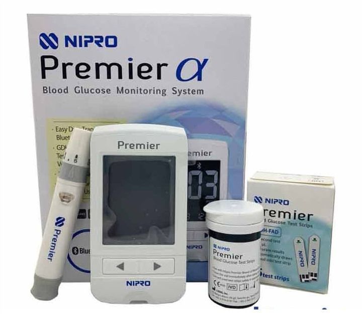 Máy đo đường huyết Nipro Premier α Máy đo đường huyết Nipro Premier α