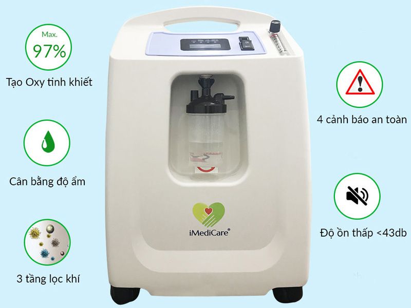Máy tạo oxy thương hiệu iMedicare