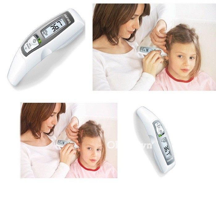 Nhiệt kế điện tử hồng ngoại đo tai trán Beurer FT65