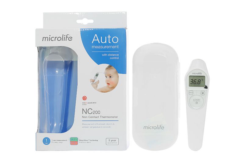 Nhiệt kế hồng ngoại đo trán Microlife NC20