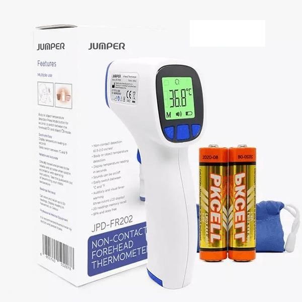 Nhiệt kế hồng ngoại không tiếp xúc đa năng Jumper FR202