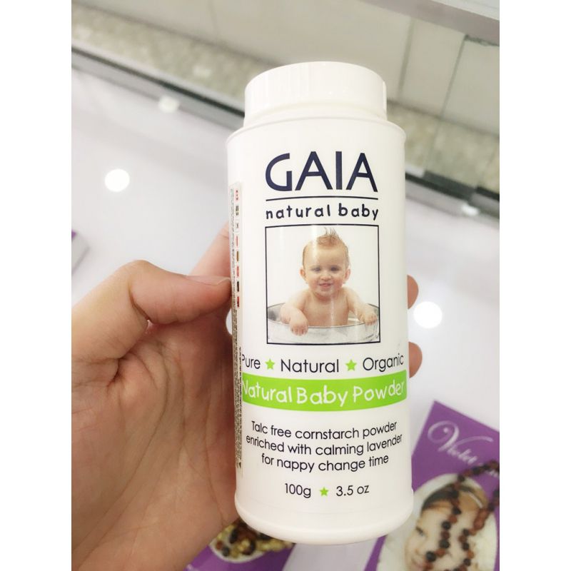 Phấn rôm hữu cơ Gaia Powder Baby