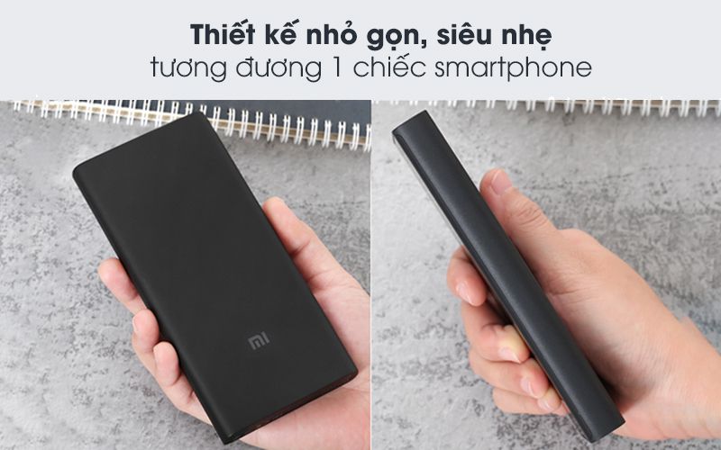 Pin sạc dự phòng không dây Polymer 10.000mAh Type C Xiaomi Mi Wireless Power Bank Essential