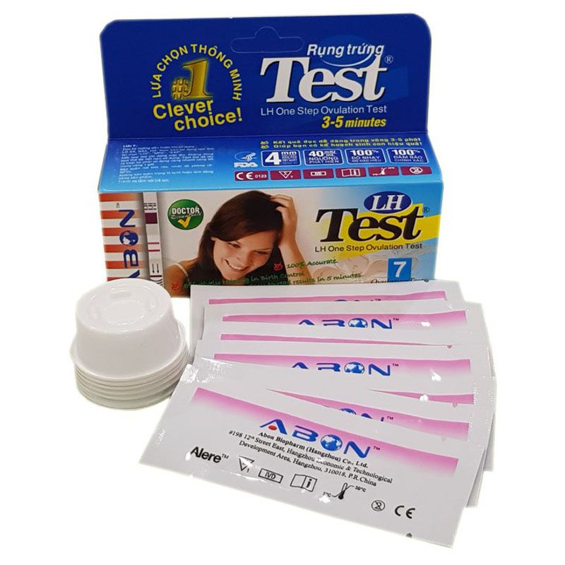 Que Thử Rụng Trứng Abon