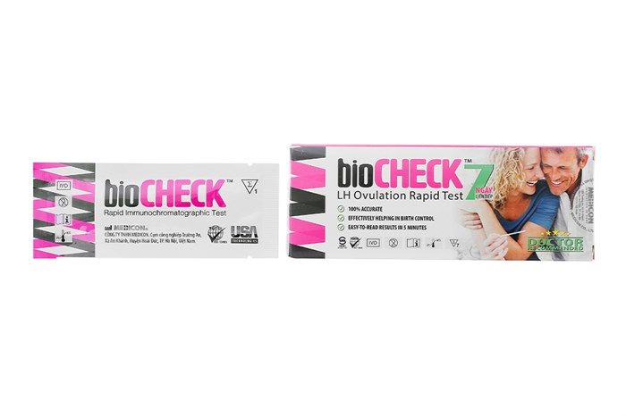 Que thử rụng trứng Biocheck