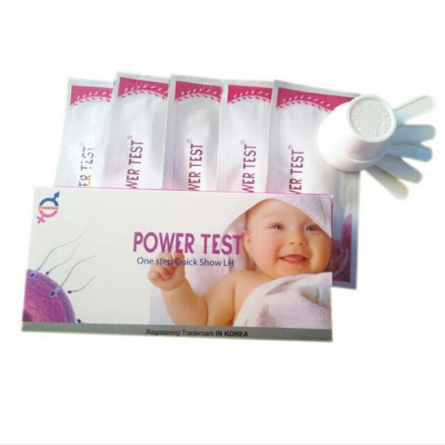 Que thử rụng trứng Power Test