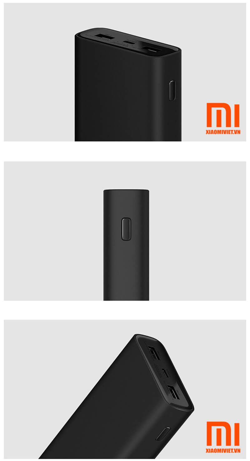 Sạc Dự Phòng Xiaomi Mi Powerbank 20.000 mAh Gen 3